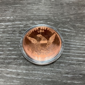 DRAGON COPPER 1OZ COINS