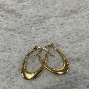 Female Yellow Gold Dangle Earrings 0.4g/14kt 