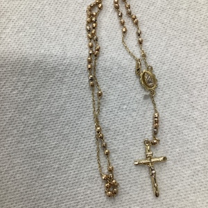 Yellow Gold Rosary 13.6g/14kt 