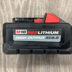 MILWAUKEE HIGH OUTPUT XC8.0 BATTERY