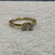 18K Yellow Gold Solitaire Marquise Lab Grown Diamond Ring 2.7Gr Size 6