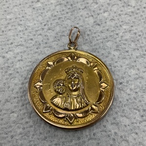 12K Yellow Gold Saint Jude Pendant 15gr