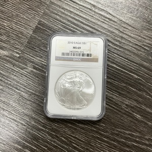 2010 SILVER EAGLE MS 69
