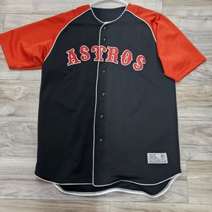 HOUSTON ASTROS ROGER CLEMENS JERSEY SIZE LARGE