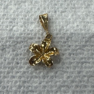 Yellow Gold 14kt 1.1gr Flower Charm