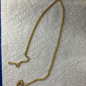 Yellow Gold Chain Necklace 18g/22kt 