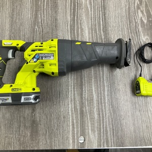 Ryobi 18v Cordless Reciprocating Saw with battery and charger 
