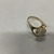 Gold 14kt Opal & Diamond Ring 2.9g/14kt 