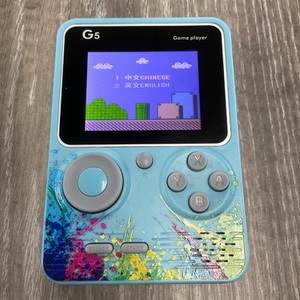 BUILT-IN 500 RETRO GAMES G5 MINI RETRO VIDEO GAME CONSOLE WITH 3" FULL COLOR SCR