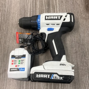 HART HPDD02 1/2" DRILL/ DRIVER W 1.5 AH BATTERY AND CHARGER