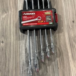 Husky 5 pc Metric Wrench Set
