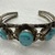 Turquoise 56.2gr Silver Bracelet 