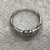 White Gold Fashion Ring Sz:6.5 2.6g/14kt 