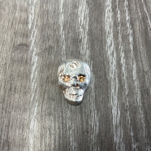 1/2 OZ .999 SILVER SKULL 