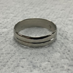 Gold 14kt White Band 3.6gr Size 10.5