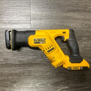 DEWALT DCS387 CORDLESS 20V MAX RECIPROCATING SAW WITH 2AH BATTERY IN BLACK DEWAL