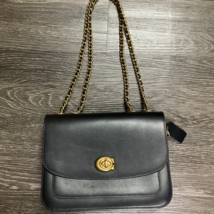 COACH MADISON IBLACK CROSSBODY BAG PURSE