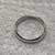 14K White Gold Band Ring 4.2gr Size 11