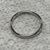 14K White Gold Band Ring 1.8gr Size 7 