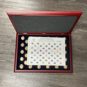 MORGAN MINT 24K GOLD PLATED QUARTER COMPLETE SET