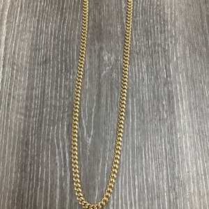 14K Yellow Gold Cuban 23.5" Chain Necklace 79.6gr 