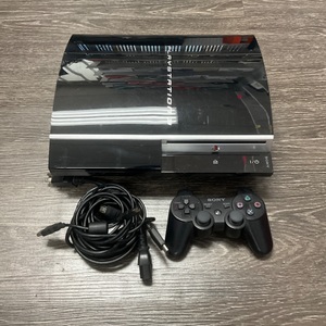 SONY CECHK01 PLAYSTATION 3 PS3 80GB CONSOLE WITH CONTROLLER AND CABLES