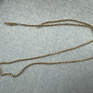 14K Yellow Gold Rope 18" Chain Necklace 5.0gr