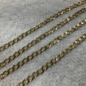 14K Yellow Gold Curb Chain 6.8gr Necklace 19"