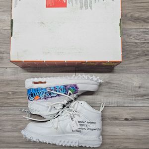 NIKE DR0500-100 AIR FORCE 1 OFF-WHITE GRAFFITI