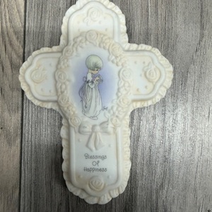 PRECIOUS MOMENTS BLESSINGS OF HAPPINESS CROSS