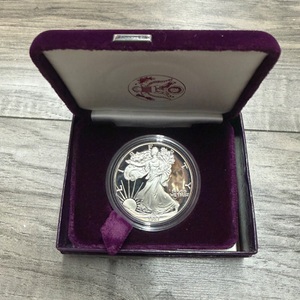 AMERICAN EALGE 1 OZ .999 KEY DATE FIRST YEAR