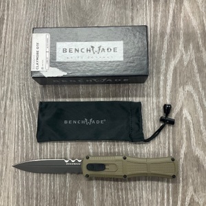 BENCHMADE CLAYMORE OTF 3370SGY-1