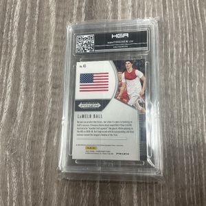 PANINI LAMELO BALL RED ICE BASKETBALL CARD