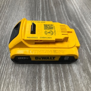 DEWALT 20V 2 AH BATTERY