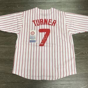 TREA TURNER SIGNED JERSEY
