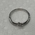 Female White Gold Band Ring Sz:6.25 1.6g/10kt