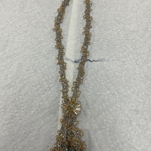 Two tone Gold Chain Necklace 67.5g/18kt 
