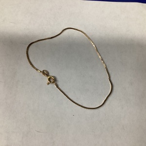 Female Yellow Gold Box Bracelet 1g/14kt 