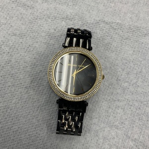 MICHAEL KORS DARCI MK-3322 BLACK STAINLESS STEEL WATCH 