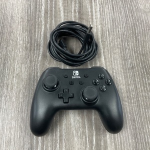 POWER A NINTENDO BLACK WIRED CONTROLLER