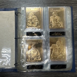 DANBURY MINT 22K NFL SPORTS CARDS