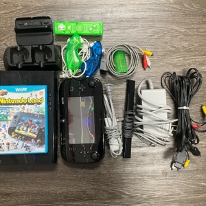 NINTENDO WII U GAMEPAD BUNDLE, WUP-010(USA) WUP-101 SENSOR CABLES CONTROLLER NIN