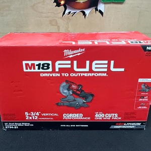 MILWAUKEE 2734-21 18V 10" MITER SAW TOOL ONLY