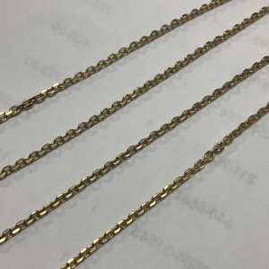 14K Yellow Gold Chain Necklace 2.6gr 18"
