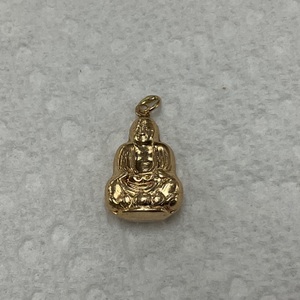 14kt Yellow Gold Buddha Pendant 1.7gr