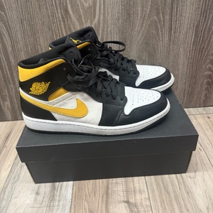 NIKE AIR JORDAN 1 MID POLLEN SIZE 11