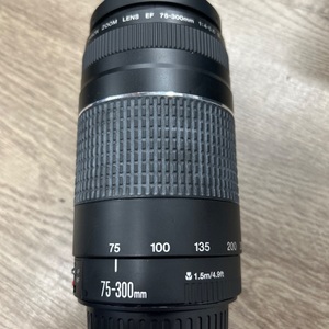 CANON 75-300MM EF 1:4-5.6 III CAMERA LENS