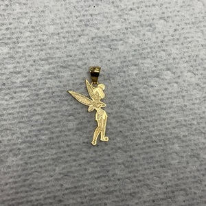 10K Yellow Gold Tinkerbell Pendant 0.6gr