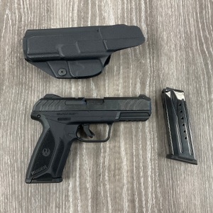 RUGER SECURITY 9 W/ EXTRA MAG AND HOLSTER 9MM